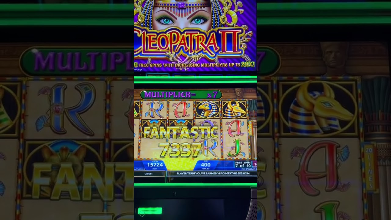 I finally left the casino ahead! Massive 250x bonus on Cleopatra 2.