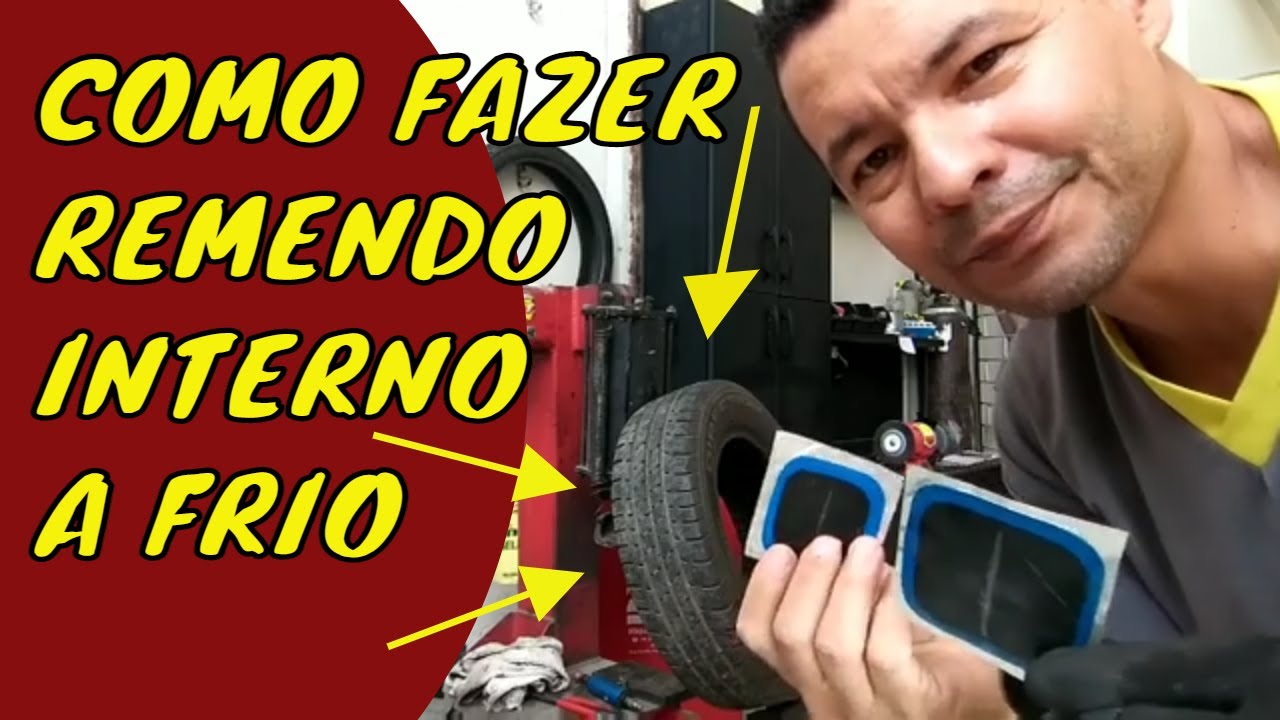 REMENDO DE PNEU A FRIO DIA DIA DA BORRACHARIA