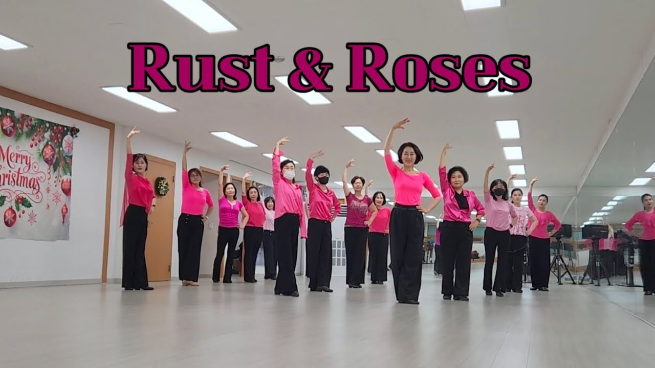 Rust & Roses Linedance (Intermediate Rolling Count) / JJ 저녁중고급반 8시부