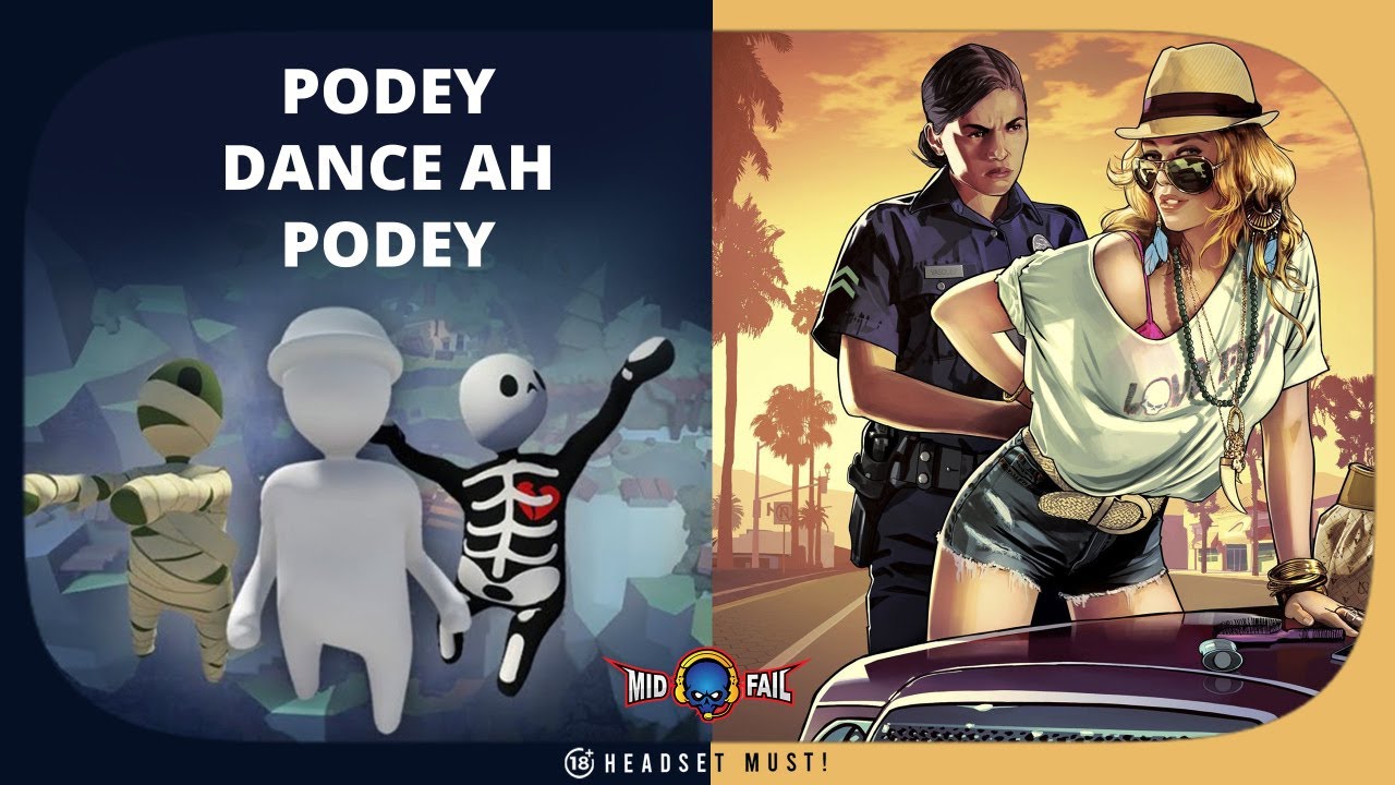 GTA V Online | Human Fall Flat | Head set Must | Full Fun  | #MFYT #MidfailYT [TAMIL]