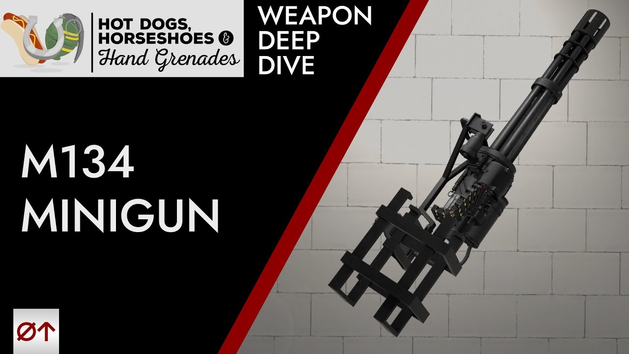 M134 Portable Minigun // H3VR Weapon Deep Dive