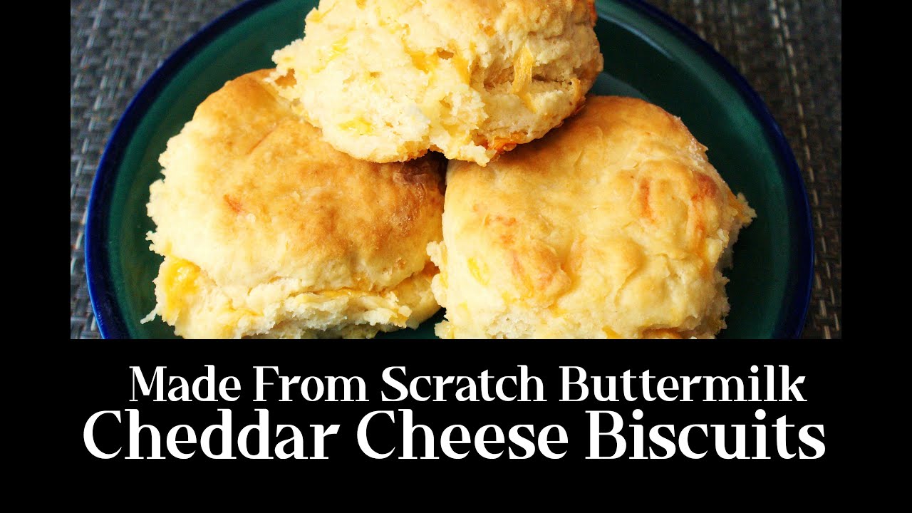 Homemade Cheddar Cheese Biscuits | FROM SCRATCH | Cheesy Biscuits | The Southern Mountain Kitchen