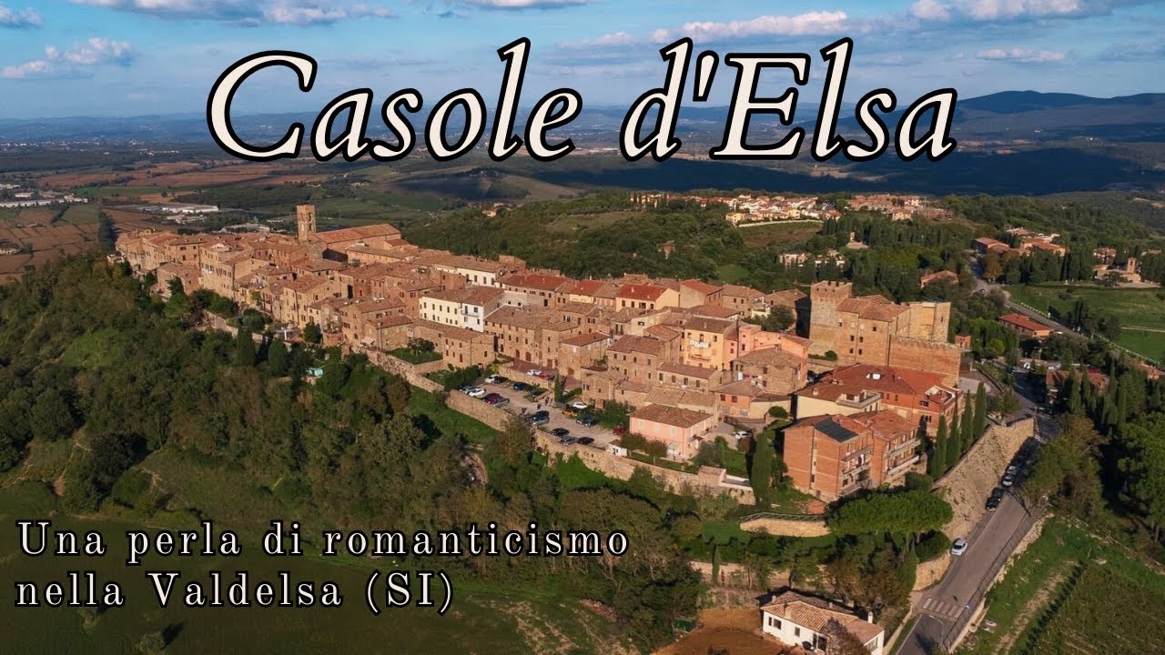 CASOLE D'ELSA: il borgo ROMANTICO in Toscana | Siena Italy #siena #cinematic