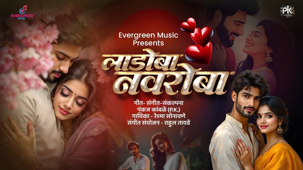 Laadoba Navaroba | लाडोबा नवरोबा | Pankaj Kamble P.K.| Reshma Sonawane | Evergreen Music