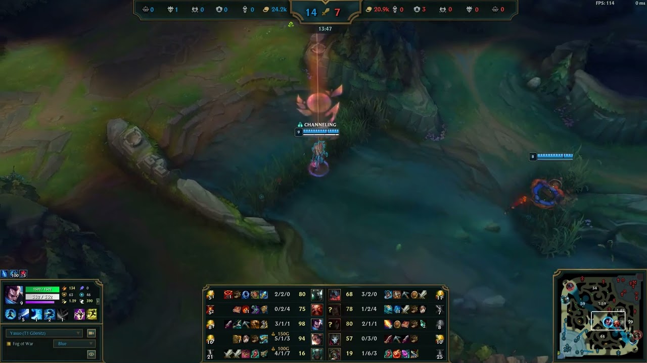 [ MID | 25.22 | Unranked ] YASUO vs KATARINA