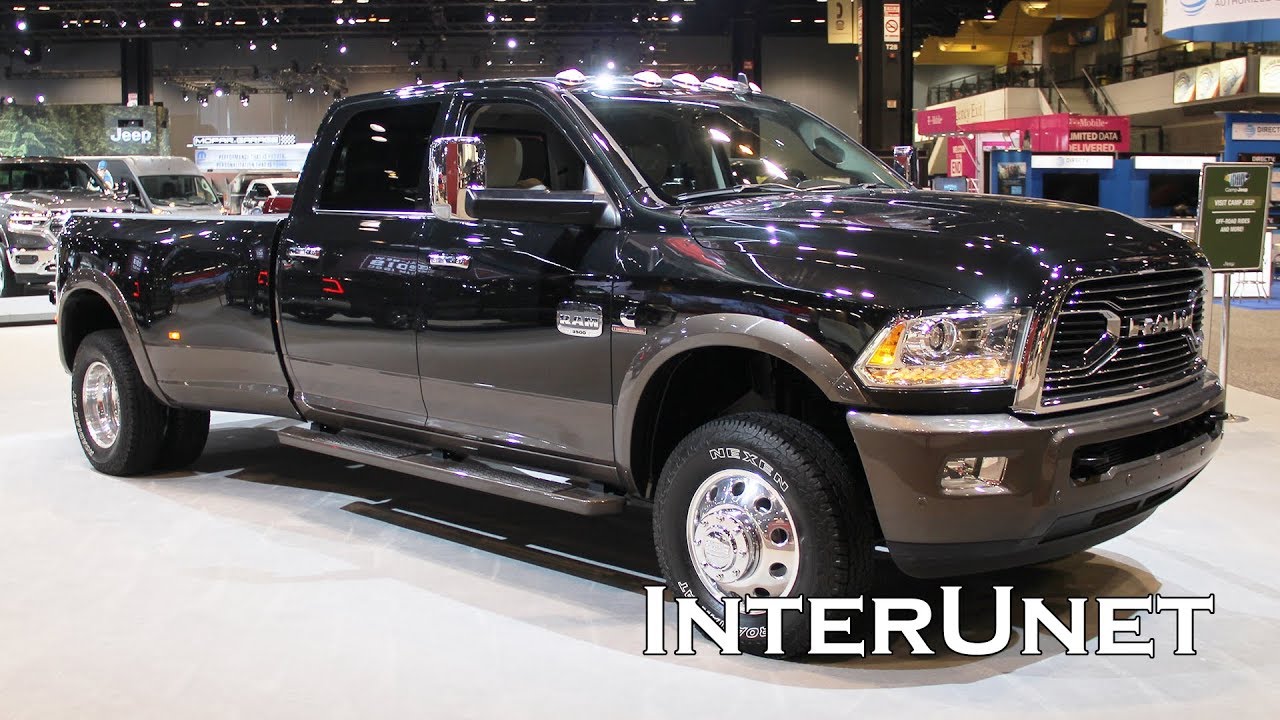 2018 RAM 3500 Laramie Longhorn Turbo Diesel with Tow Hitch