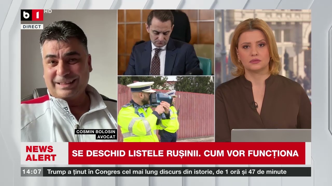 SPECIAL B1 CU N. CIURLIN. ȘOFERII DATORNICI, FĂRĂ PERMIS/OUG CU SCÂNTEI, INTERVINE AV. POPORULUI. P3