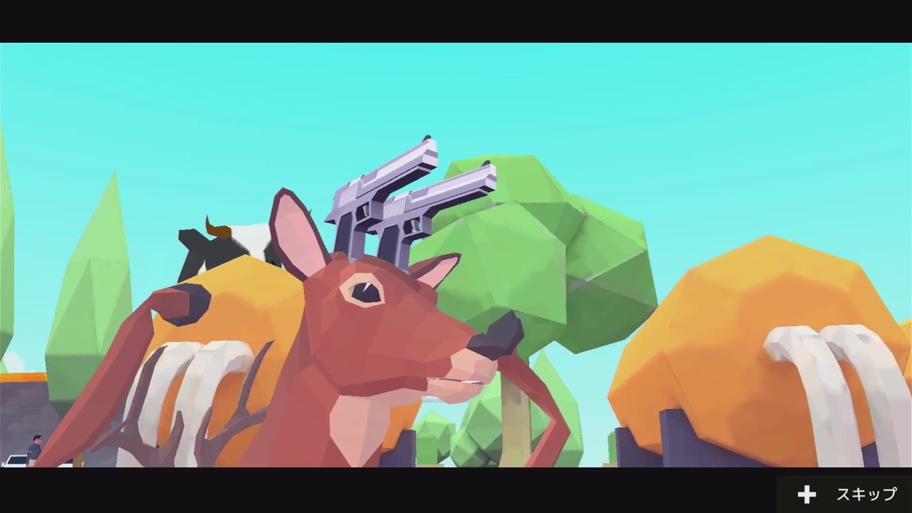 Part1　ごく普通の鹿のゲーム　Deeeer Simulator　鹿に転生して街を破壊するらしい　［ごく普通の鹿のゲーム］　［Deeeer Simulator］　［switch］　［switch２］