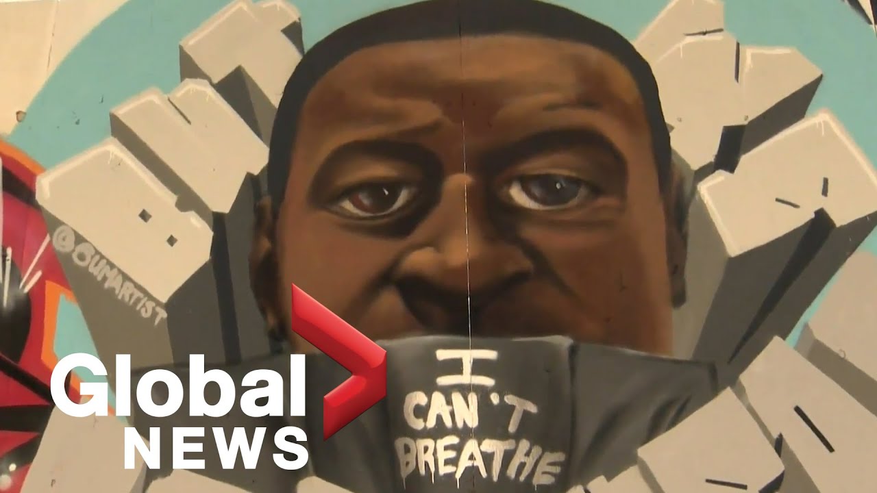 Toronto alley given makeover with murals to honour Black lives