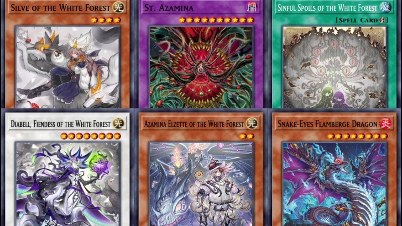 【遊戯王ADS/YGOPRO】聖アザミナ【アザミナ白き森スネークアイ】