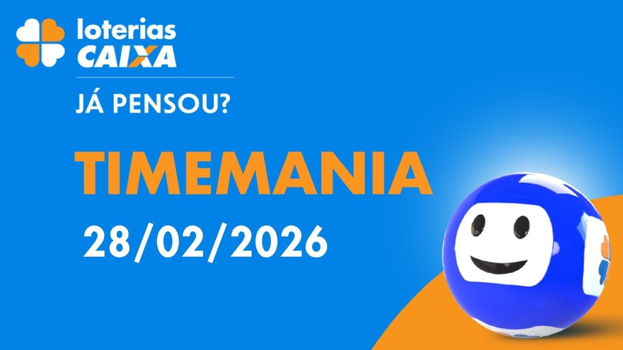 Resultado da Timemania - Concurso nº 2361 - 28/02/2026