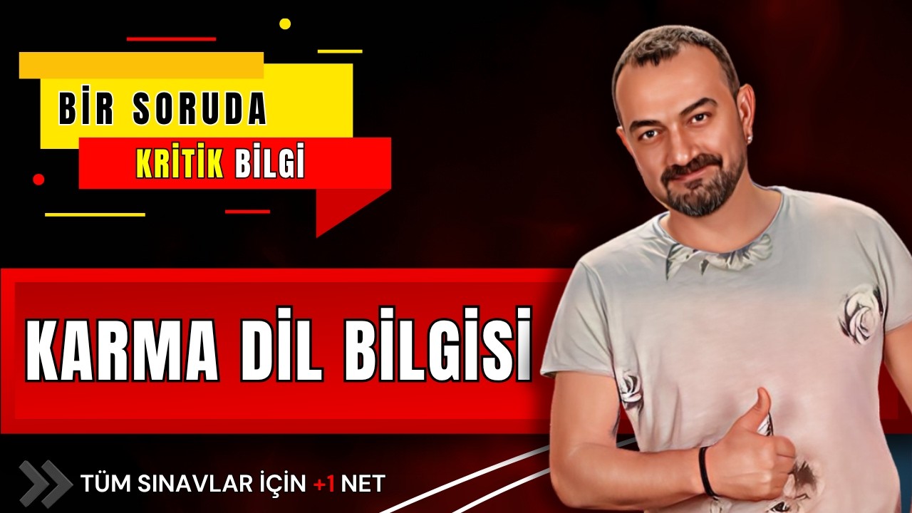 📌 Bir Soruda 5 Kazanım! | Karma Dil Bilgisi Soru Çözümü