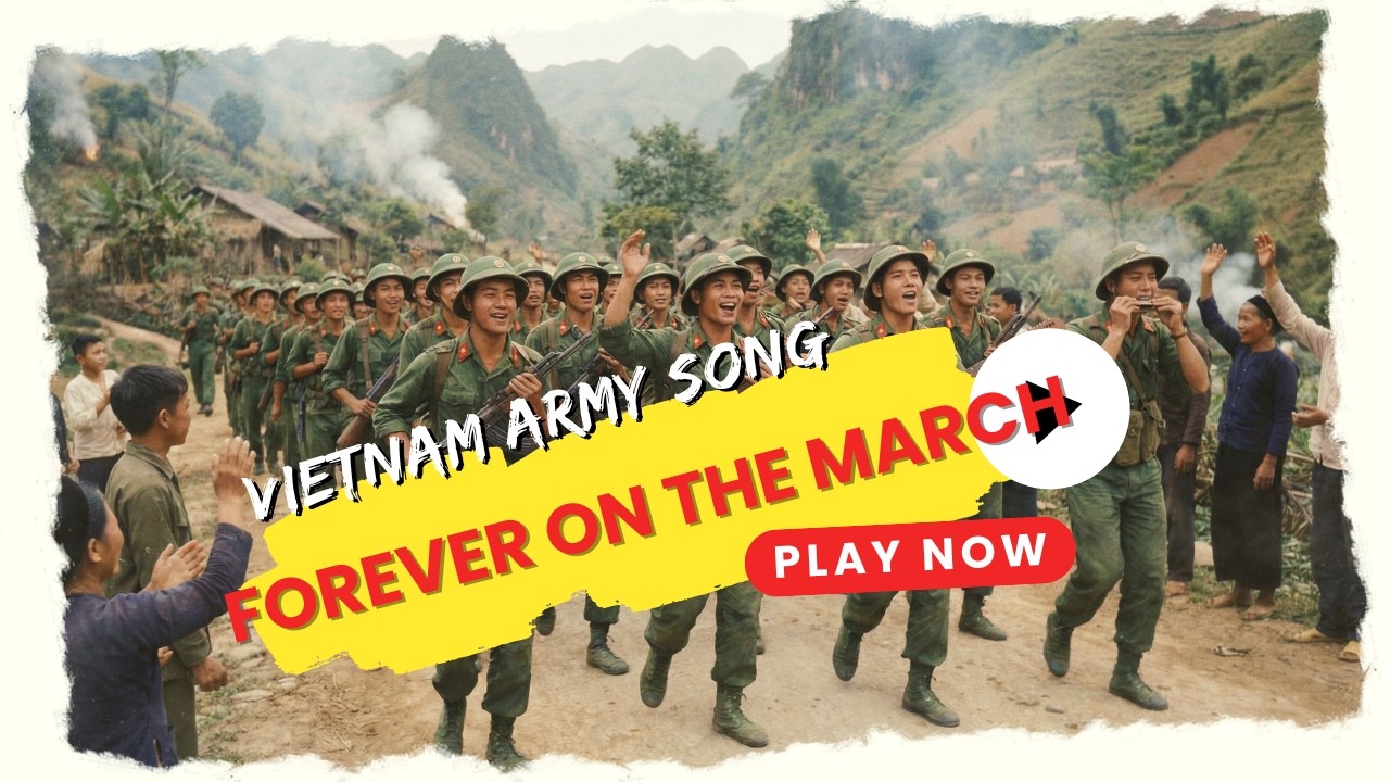 Vietnam Army Song | Forever on the March - Hát mãi khúc quân hành