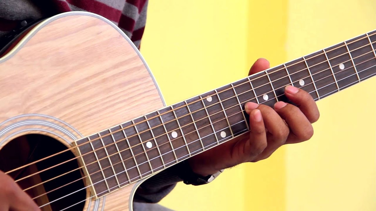 How To Play – F Natural Minor Scale - Guitar Lesson For Beginners