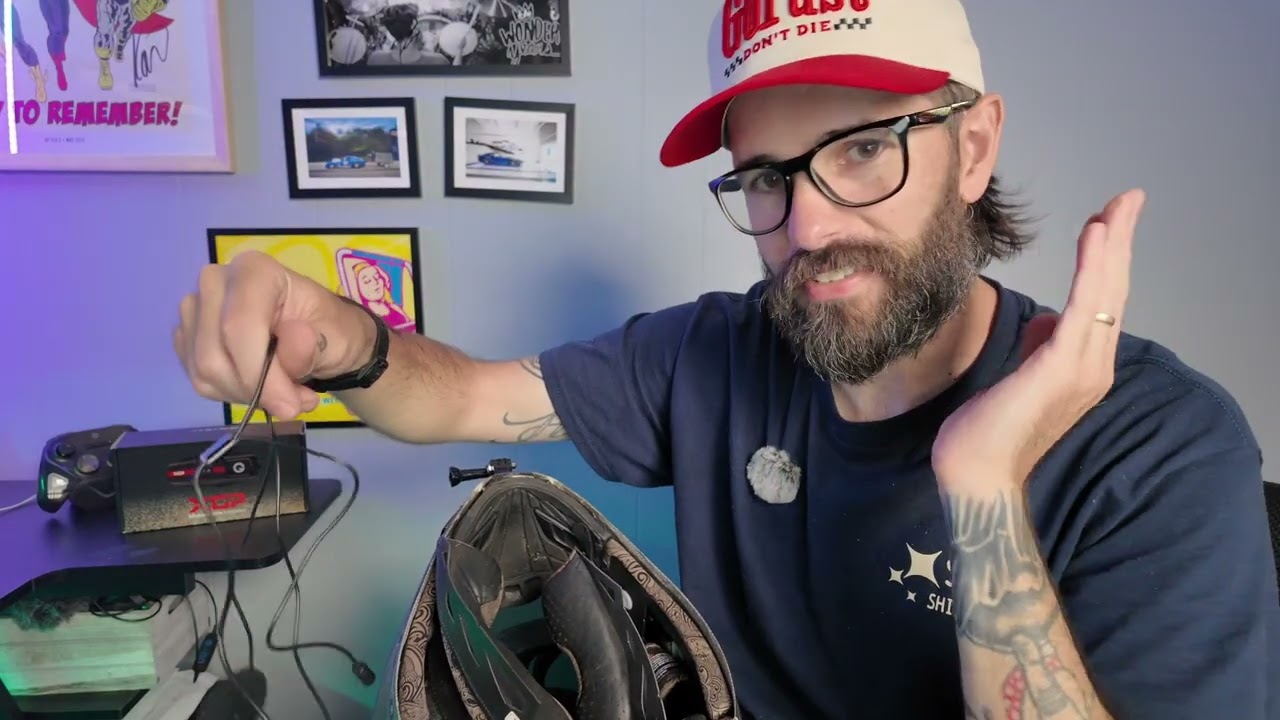 XGP motorcycle headset unboxing and install!