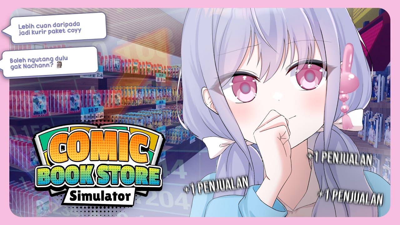 【COMIC BOOK STORE SIMULATOR】AKU NYOBA MAGANG JADI PENJAGA TOKO KOMIK - MEDIASHARE ON