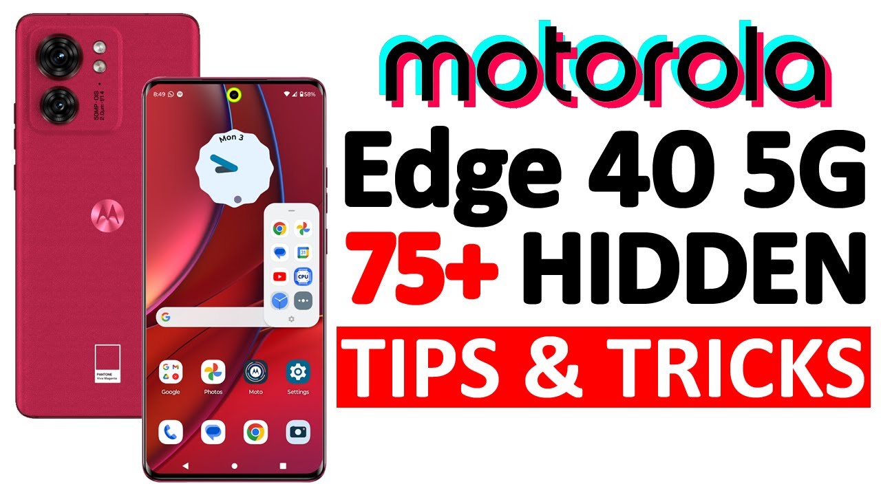 Moto Edge 40 5G 75+ Tips, Tricks & Hidden Features | Amazing Hacks - THAT NO ONE SHOWS YOU [HINDI] 🔥