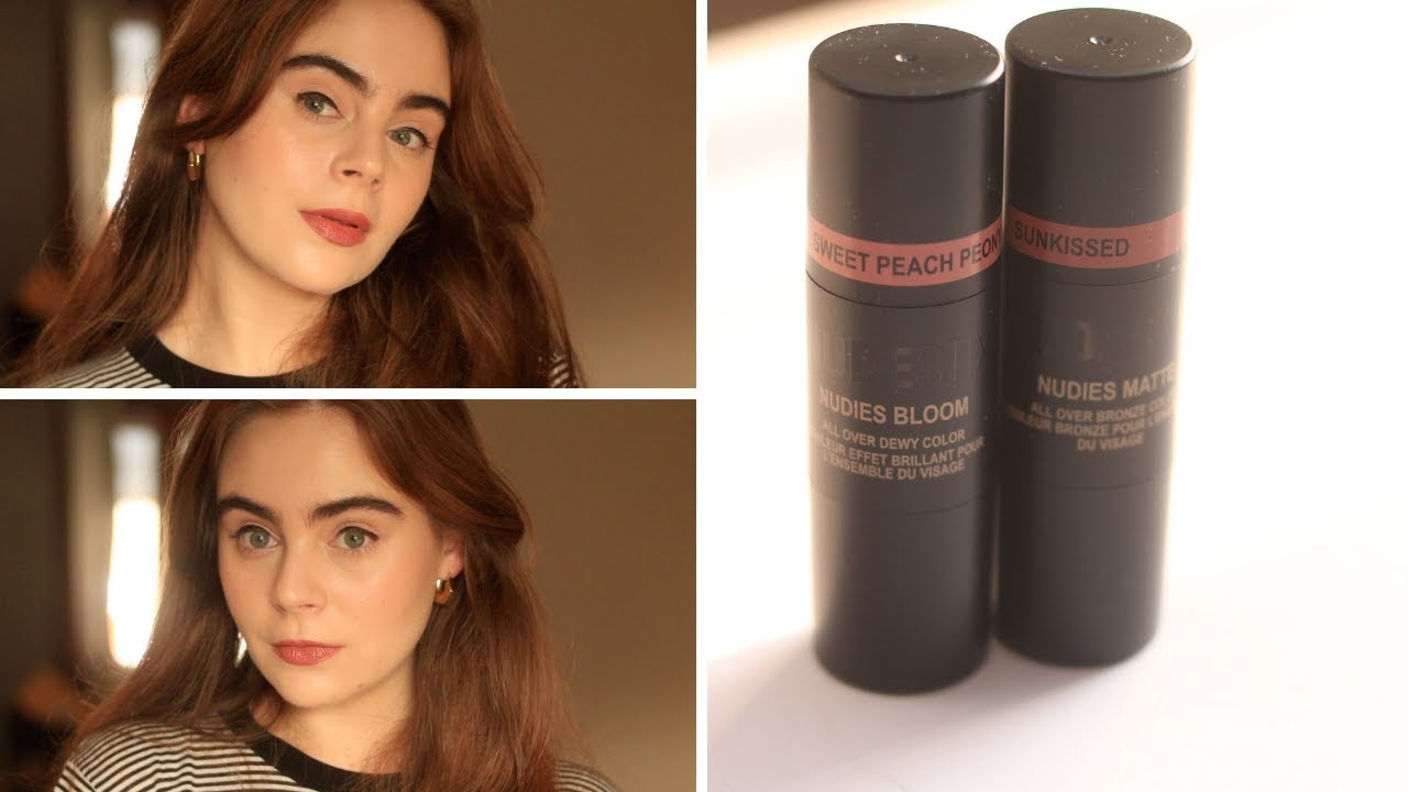 Nudestix Nudies Bloom VS. Nudies Matte Comparison & Demo