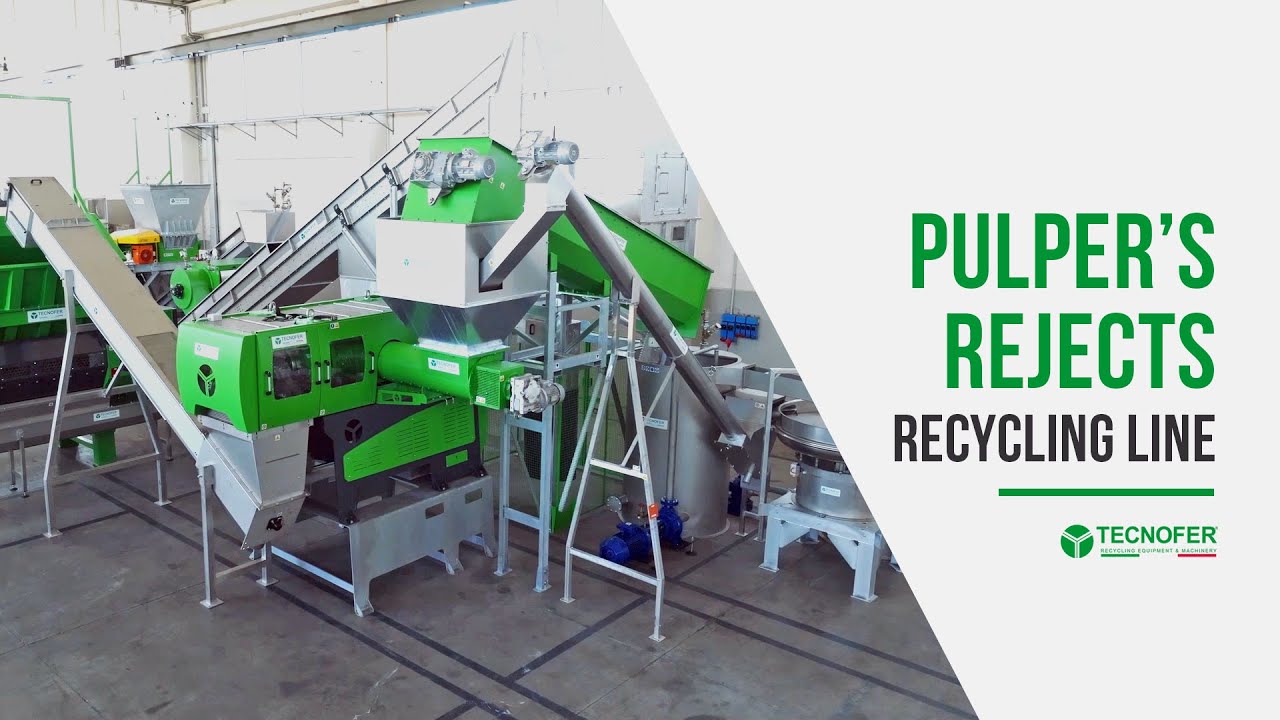 Pulper's Rejects Treatment Line | Tecnofer