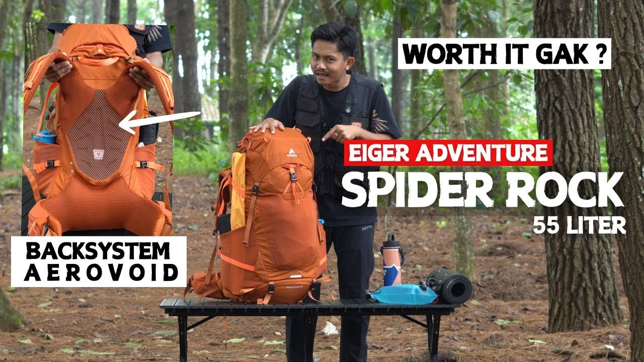 TERBARU | REVIEW CARRIER EIGER SPIDER ROCK 55