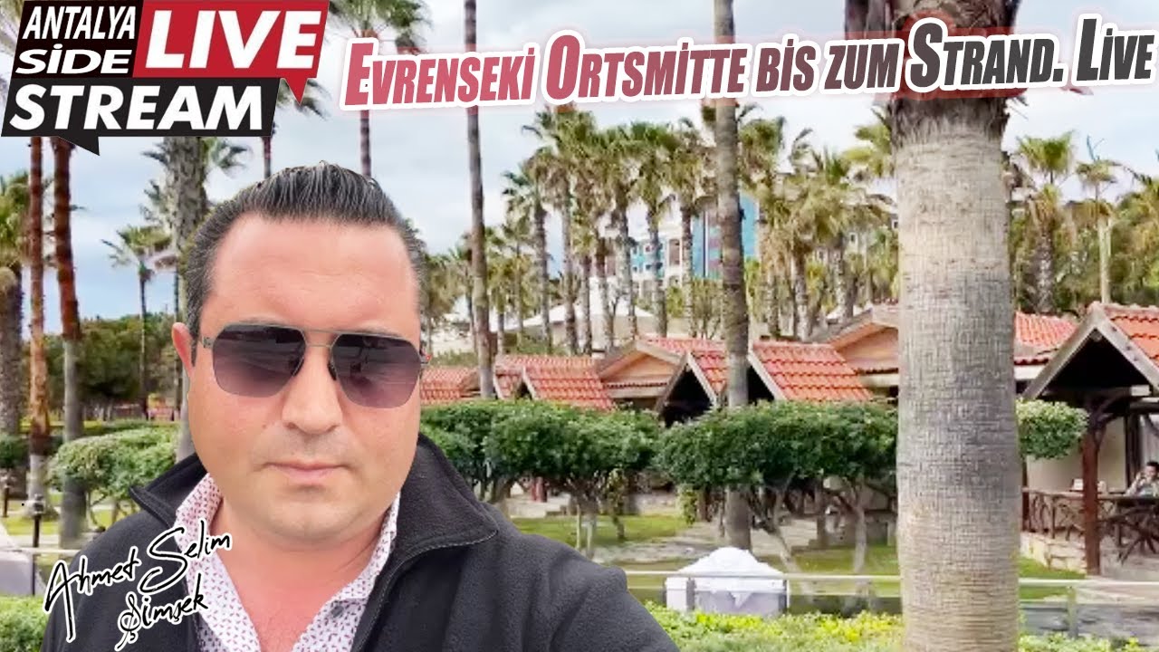 Evrenseki Ortsmitte bis zum Strand. Live