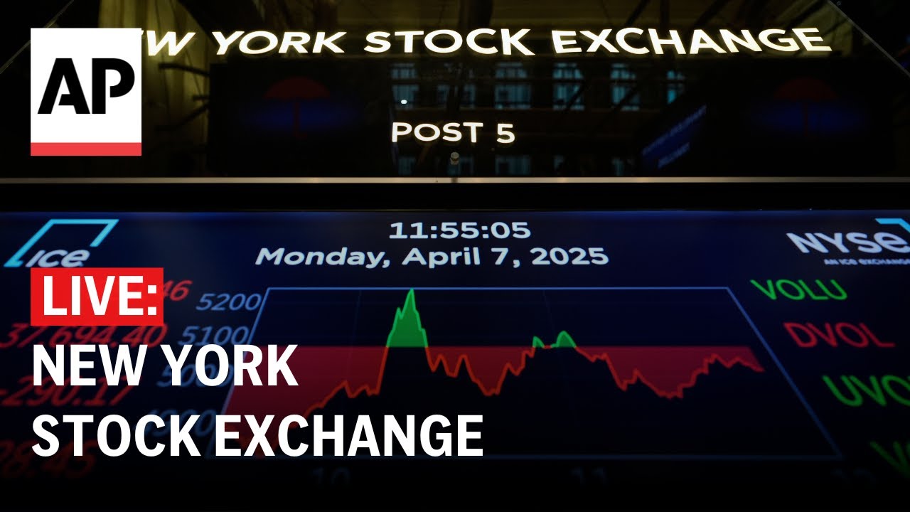 LIVE: New York Stock Exchange
