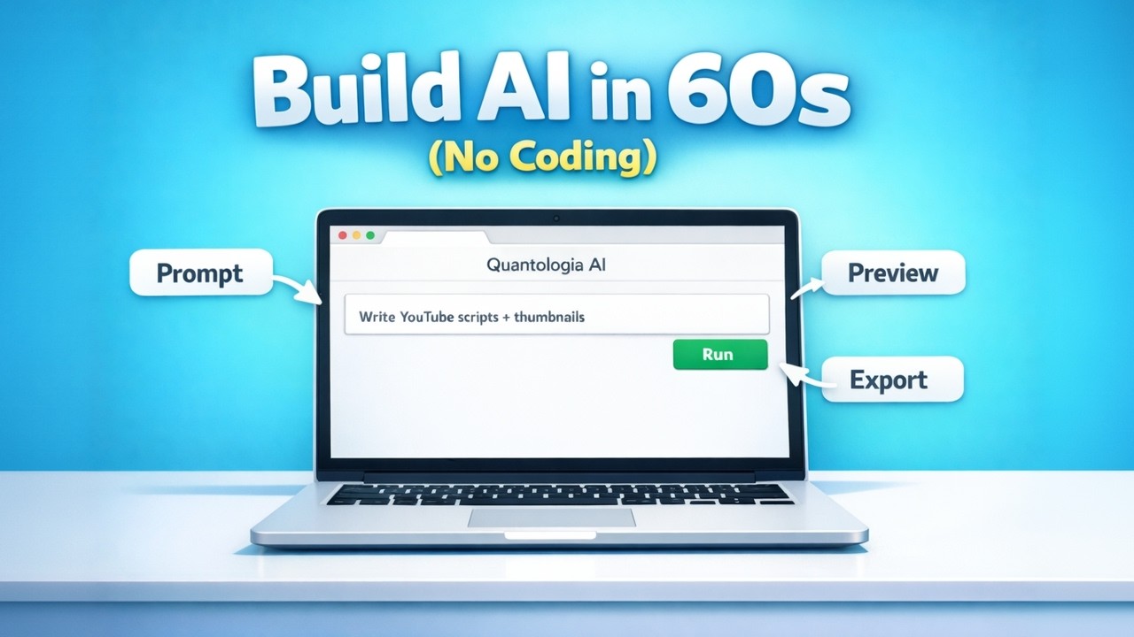 Build Your Own AI in 60 Seconds (No Coding)