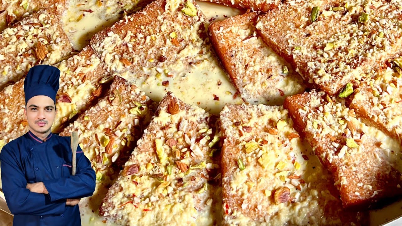 Shahi Tukray Recipe By Chef M Afzal|Easy and Yammy Recipe|