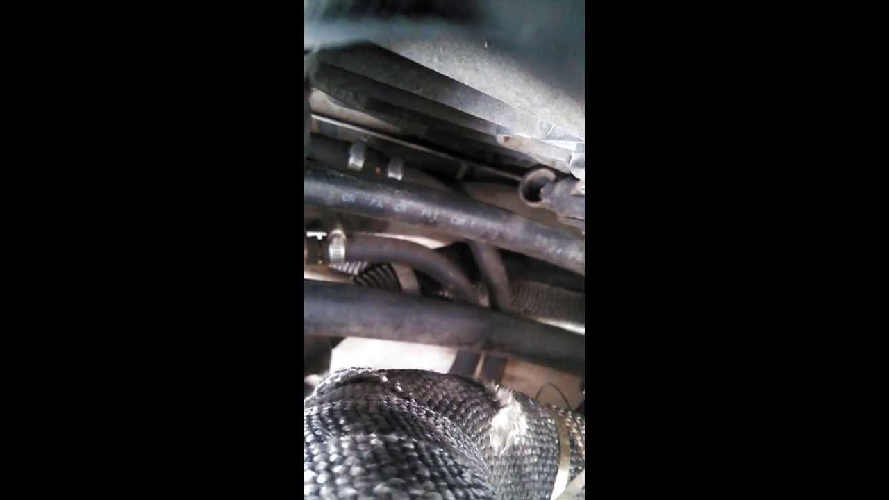 Grand Prix transmission cooler install