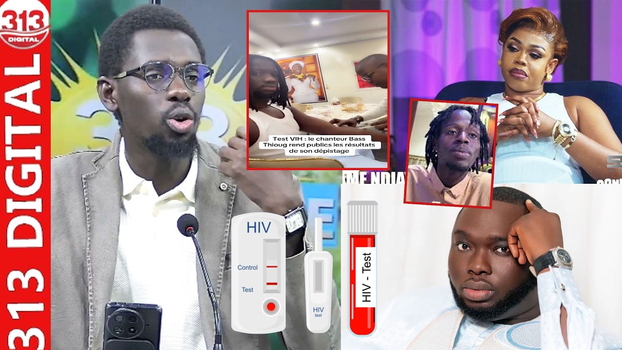 «Dañi gueun dougueul sén bop…Test VIH bi dou» Biggy, Mame Nd. & Fou, Bass etc… Daouda Djigal fait de