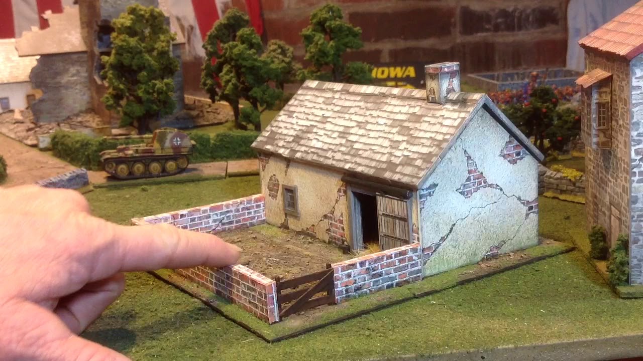 Dave Graffam buildings for Bolt Action