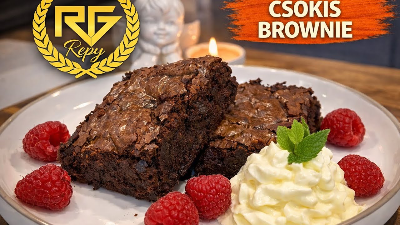  CSOKIS BROWNIE 🍫 Egyszerűen Tökéletes ❤️🍫