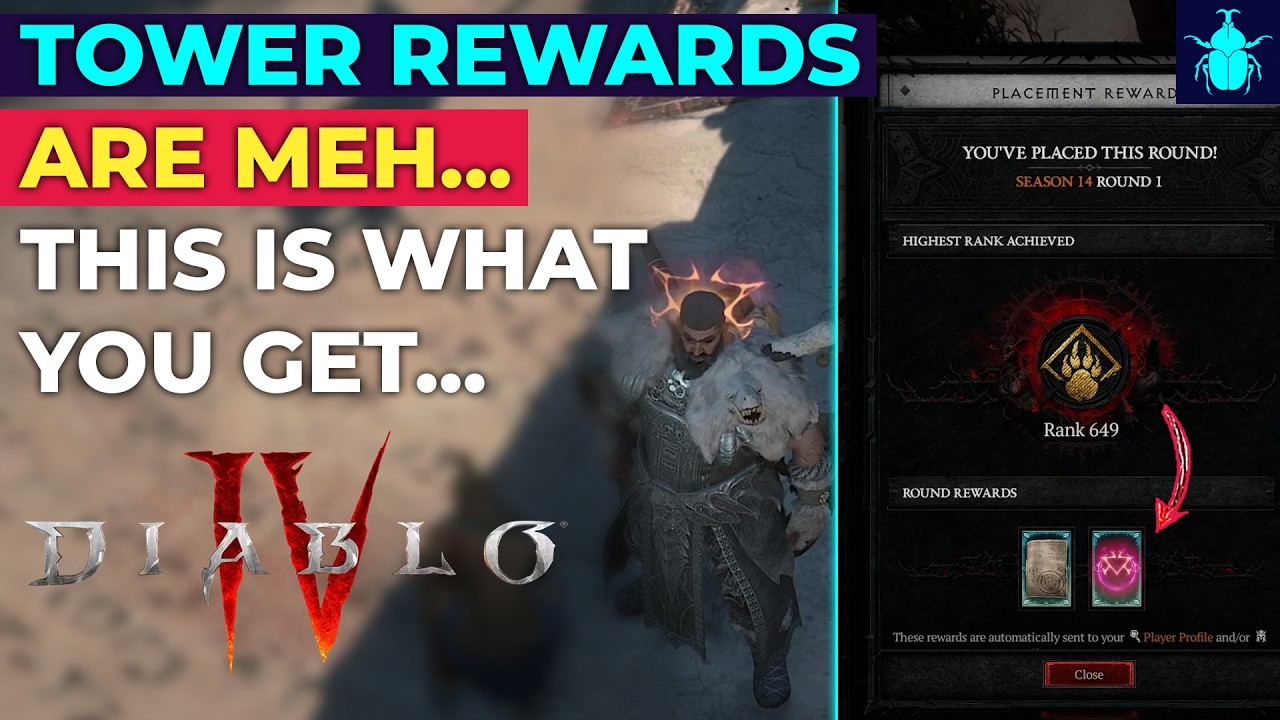 Diablo 4: Награды за Башню &mdash; отстой... Вот что вы получаете