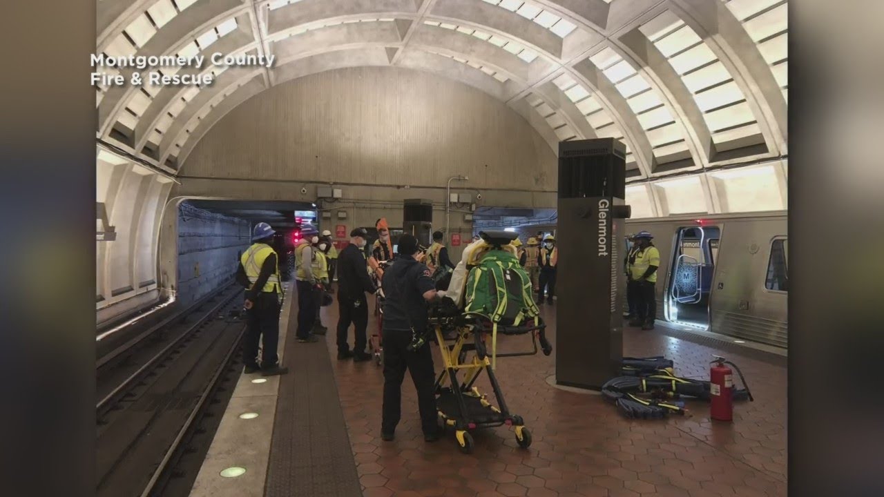 DC Metro Train Cars 'Separate' In Glenmont, Passengers Evacuated And One Person Injured