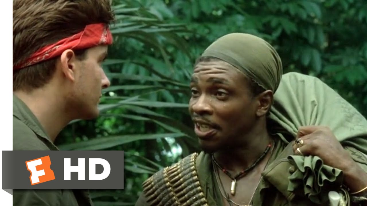 Platoon (1986) - Pecker Hard, Powder Dry Scene (9/10) | Movieclips