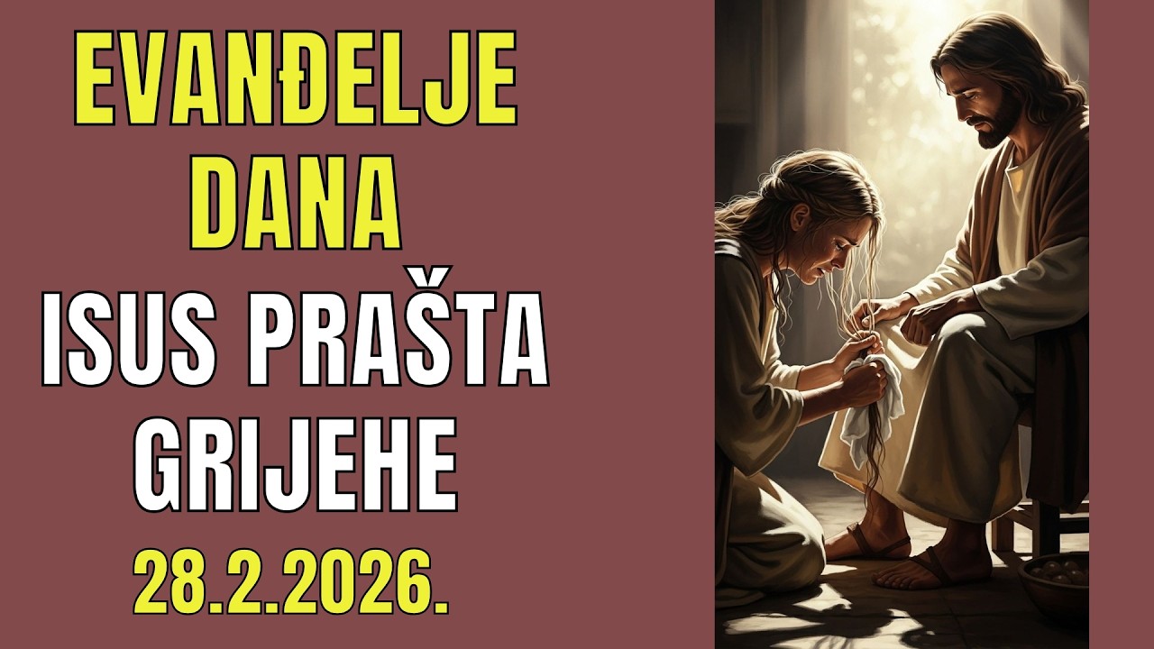 ISUS JE BOG I PRAŠTA GRIJEHE - EVANĐELJE DANA