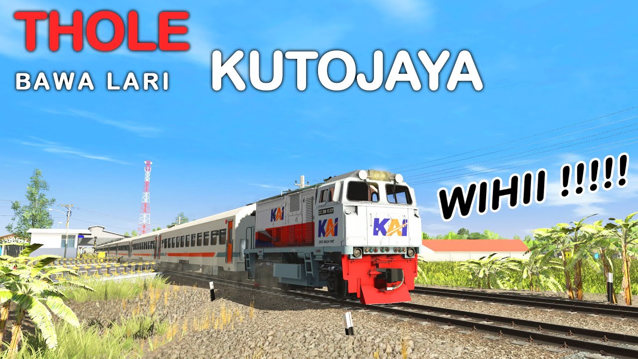 Thole Dinas Ngebut Lagi  | TRAINZ SIMULATOR INDONESIA