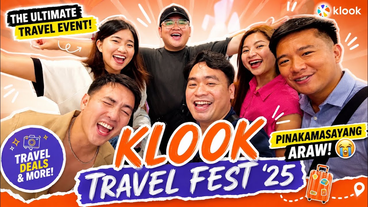 PINAKAMASAYANG ARAW! 😭 Klook Travel Fest Meet-Up with My Supporters & Travel Idols! 🇵🇭 | Nico Dormis