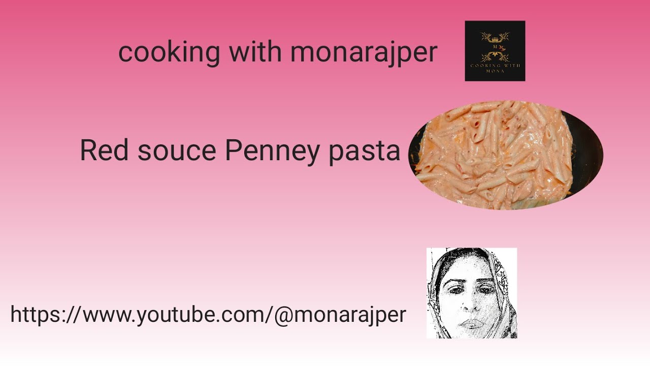Red souce Penney pasta