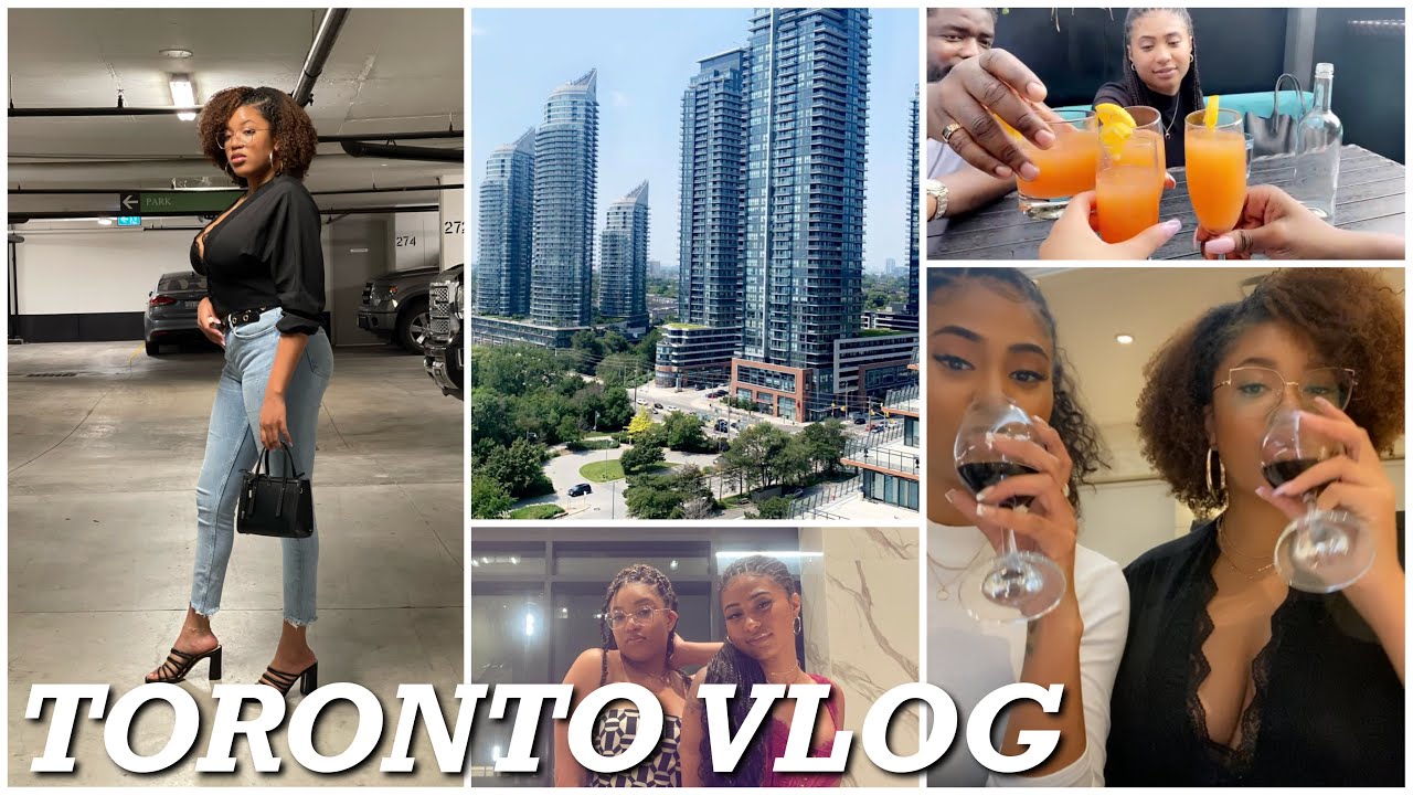 VLOG: A lit week in TORONTO| Shopping, parties, lounges and more ! | My mini vacation to Toronto 💕