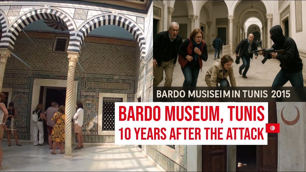 Walking Inside Bardo Museum Tunis | 30-Minute Silent Exploration | 10 years after the attack