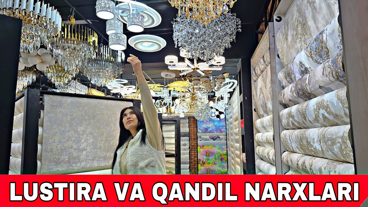 XAMYONBOB LUSTRA QANDIL NARXLARI 2025 YIL