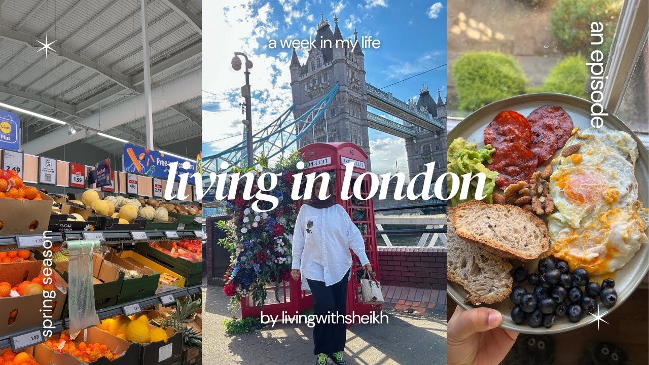 Living in London | cooking, studying, shopping, girls day out