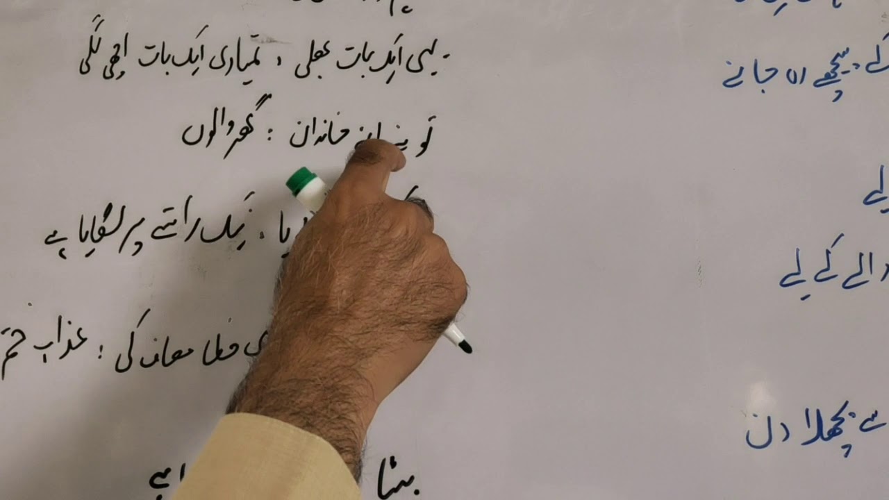 Urdu 9th,(nasooh ka khawb)