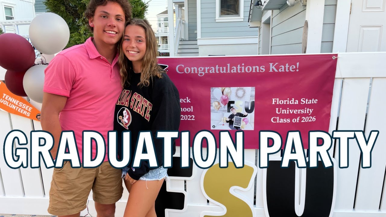 It's Getting REAL | Family Graduation Party for Katie and Nicholas