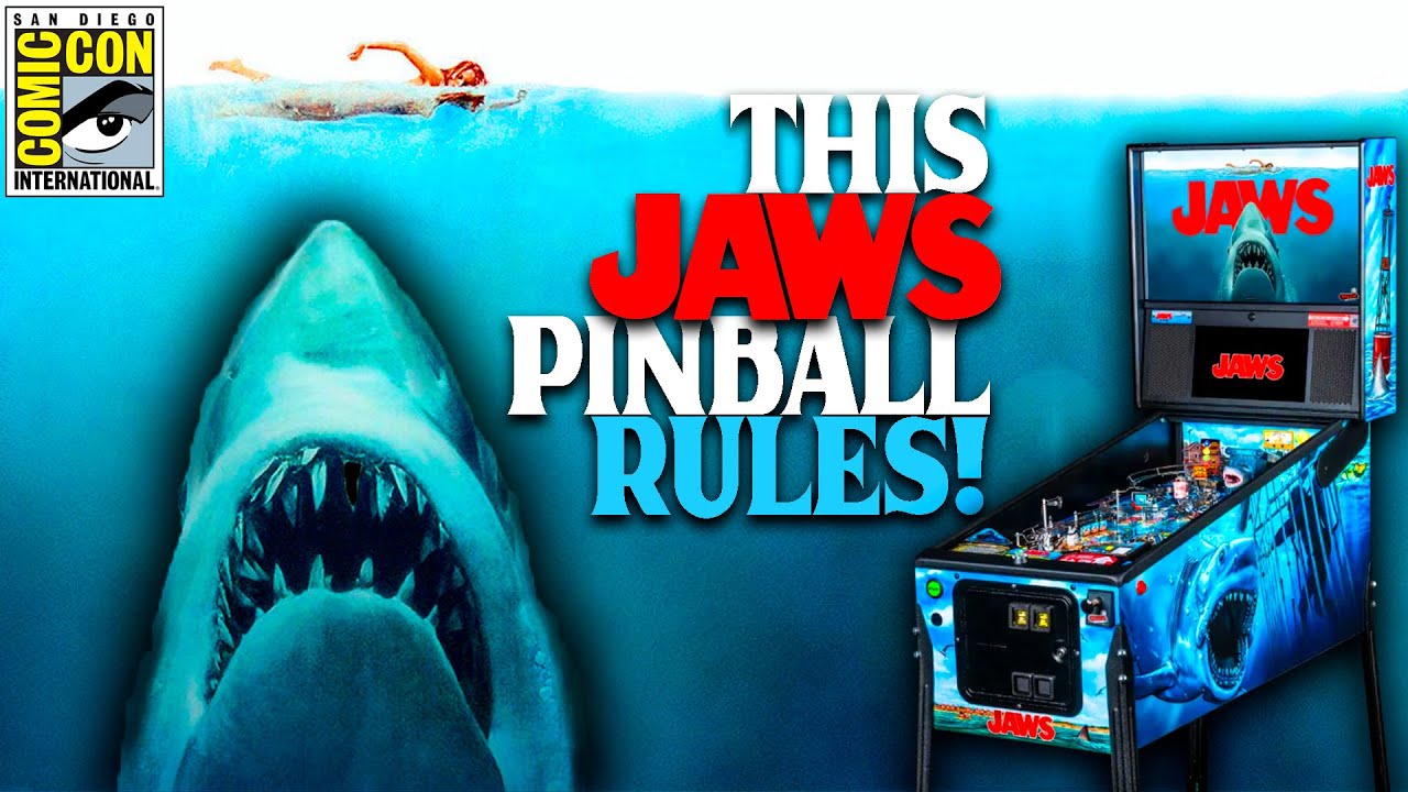 SDCC 2025: Stern Pinball Jaws, специальный выпуск к 50-летию
