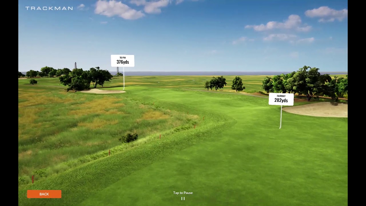 Sea Island Seaside Hole 4: TrackMan Virtual Golf 2