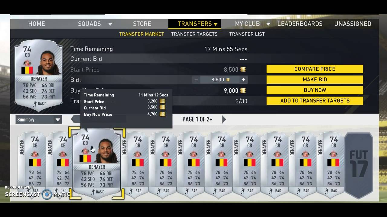 FIFA 17 THE BEST LOW BUDGET TRADING METHOD!!!  MAKE 50K IN A DAY!  FIFA 17 ULTIMATE TEAM!