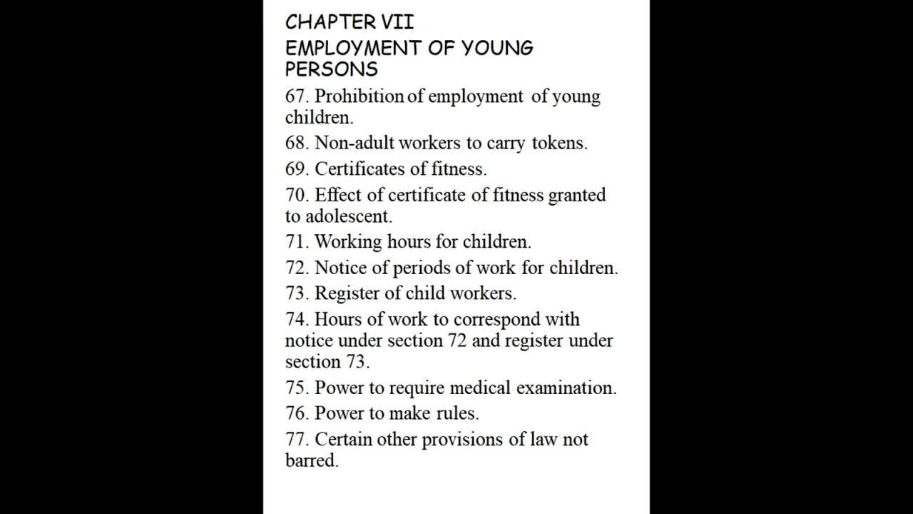 the factories ACT 1948