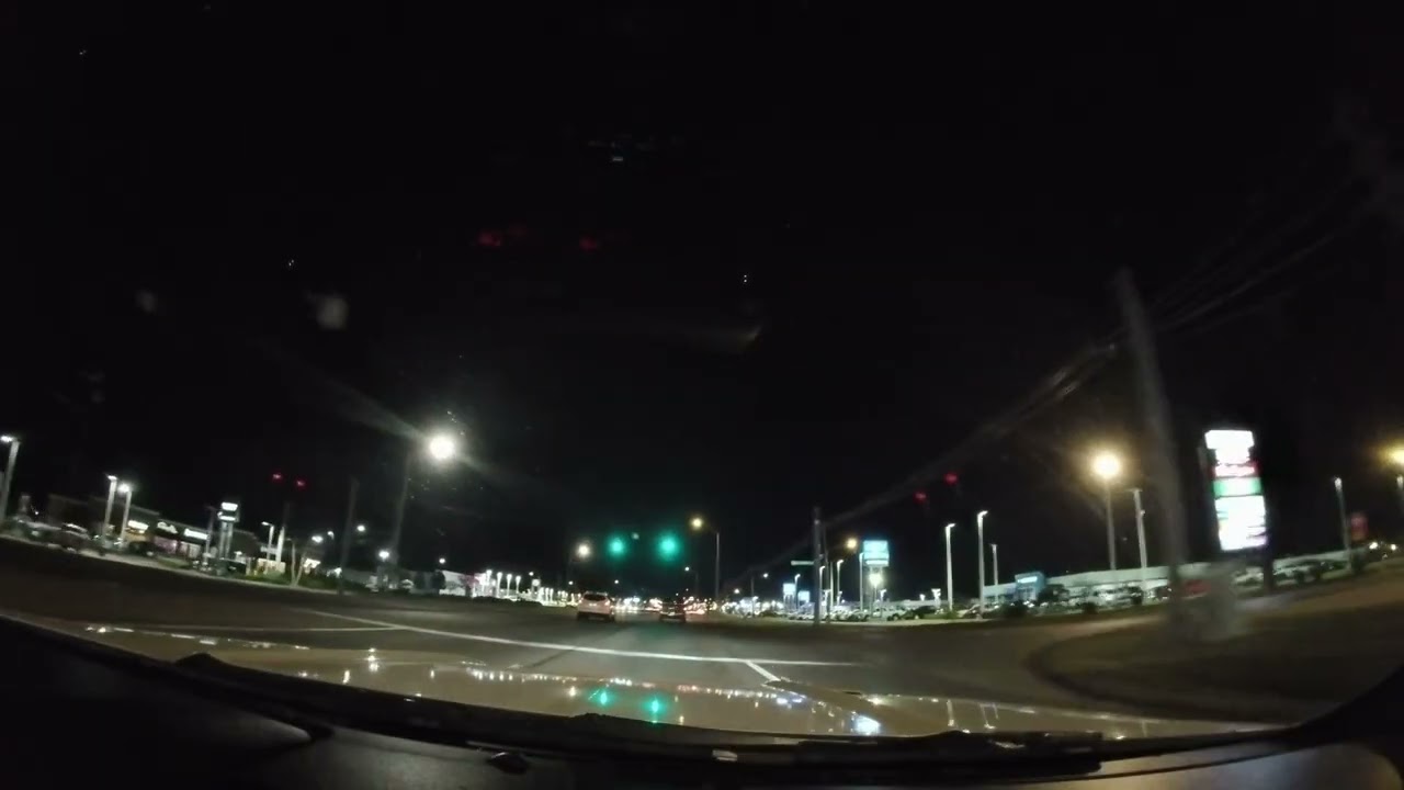 Midnight Cruise in My White Mustang GT | Bowling Green, KY